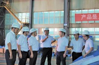 深化合作促發(fā)展 攜手共進(jìn)譜新篇——中鐵裝備集團(tuán)鋼結(jié)構(gòu)公司領(lǐng)導(dǎo)班子蒞臨設(shè)備公司參觀(guān)交流